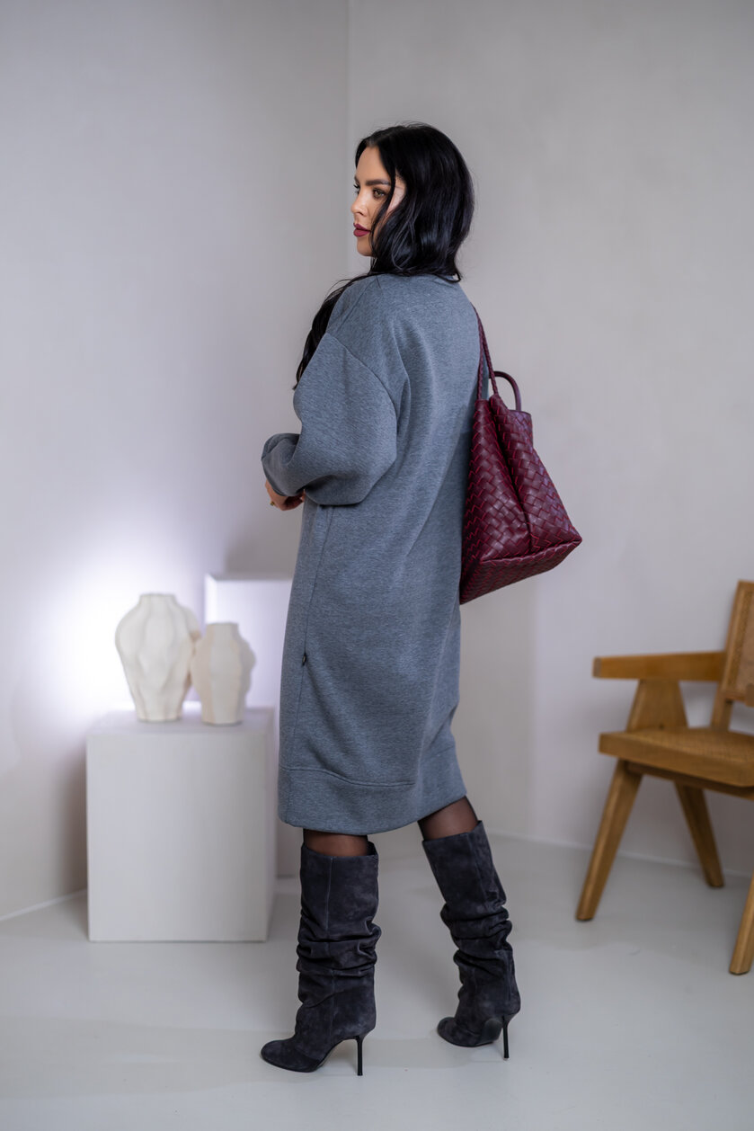 MIKINOŠATY S OBJEMNÝMI RUKÁVMI “RYAN” V MIDI DĹŽKE