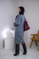 MIKINOŠATY S OBJEMNÝMI RUKÁVMI “RYAN” V MIDI DĹŽKE