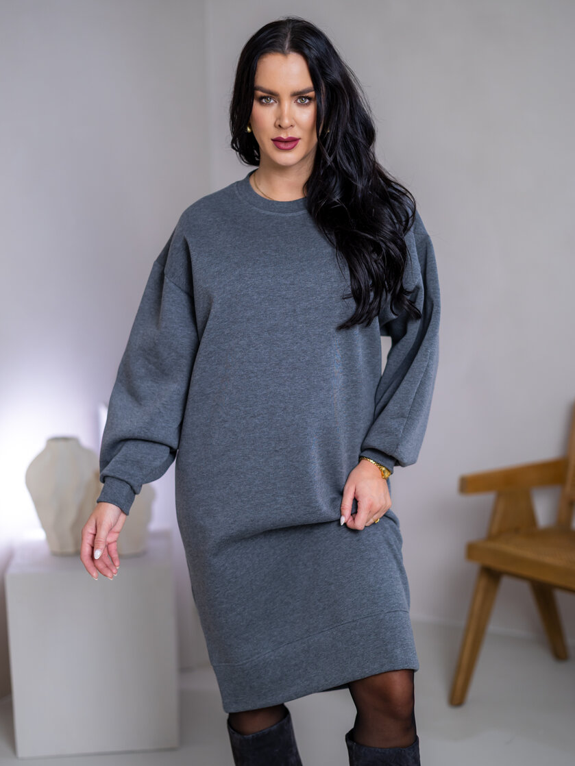 MIKINOŠATY S OBJEMNÝMI RUKÁVMI “RYAN” V MIDI DĹŽKE