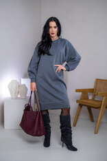 MIKINOŠATY S OBJEMNÝMI RUKÁVMI “RYAN” V MIDI DĹŽKE