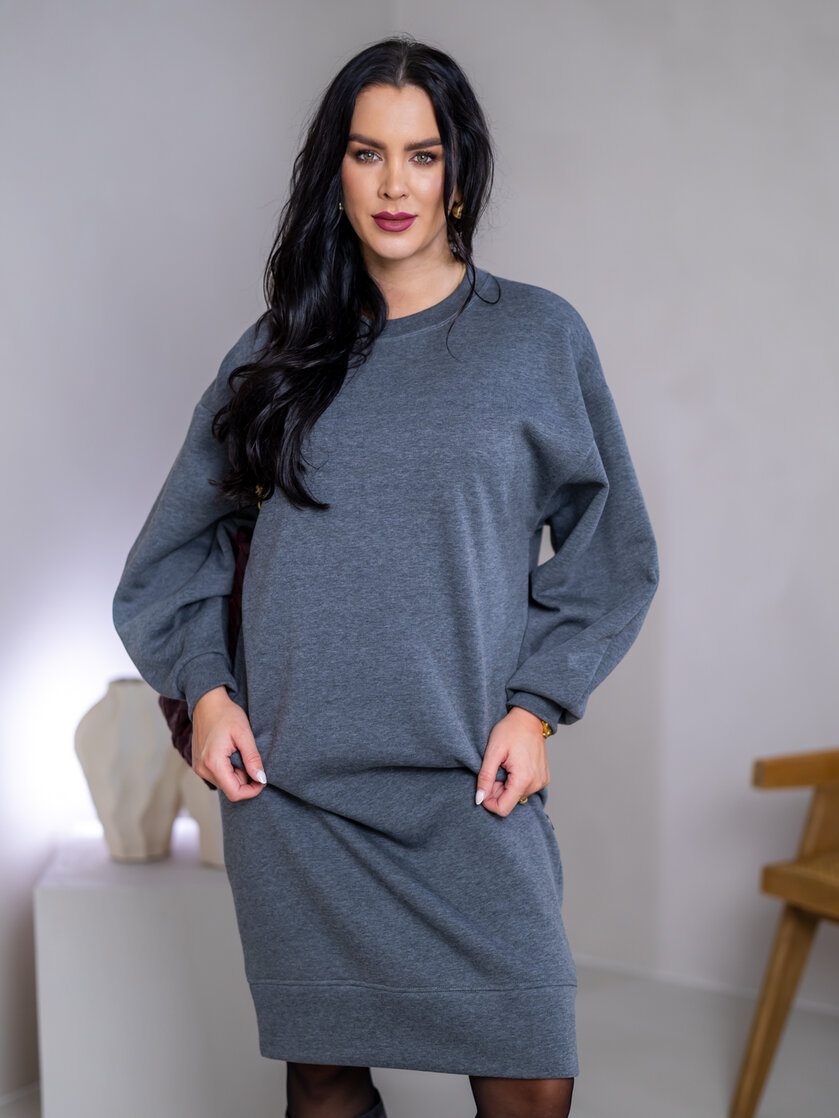 MIKINOŠATY S OBJEMNÝMI RUKÁVMI “RYAN” V MIDI DĹŽKE