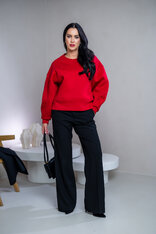 MINIMALISTICKÁ MIKINA S OBJEMNÝMI RUKÁVMI A VRECKOM “RYAN”