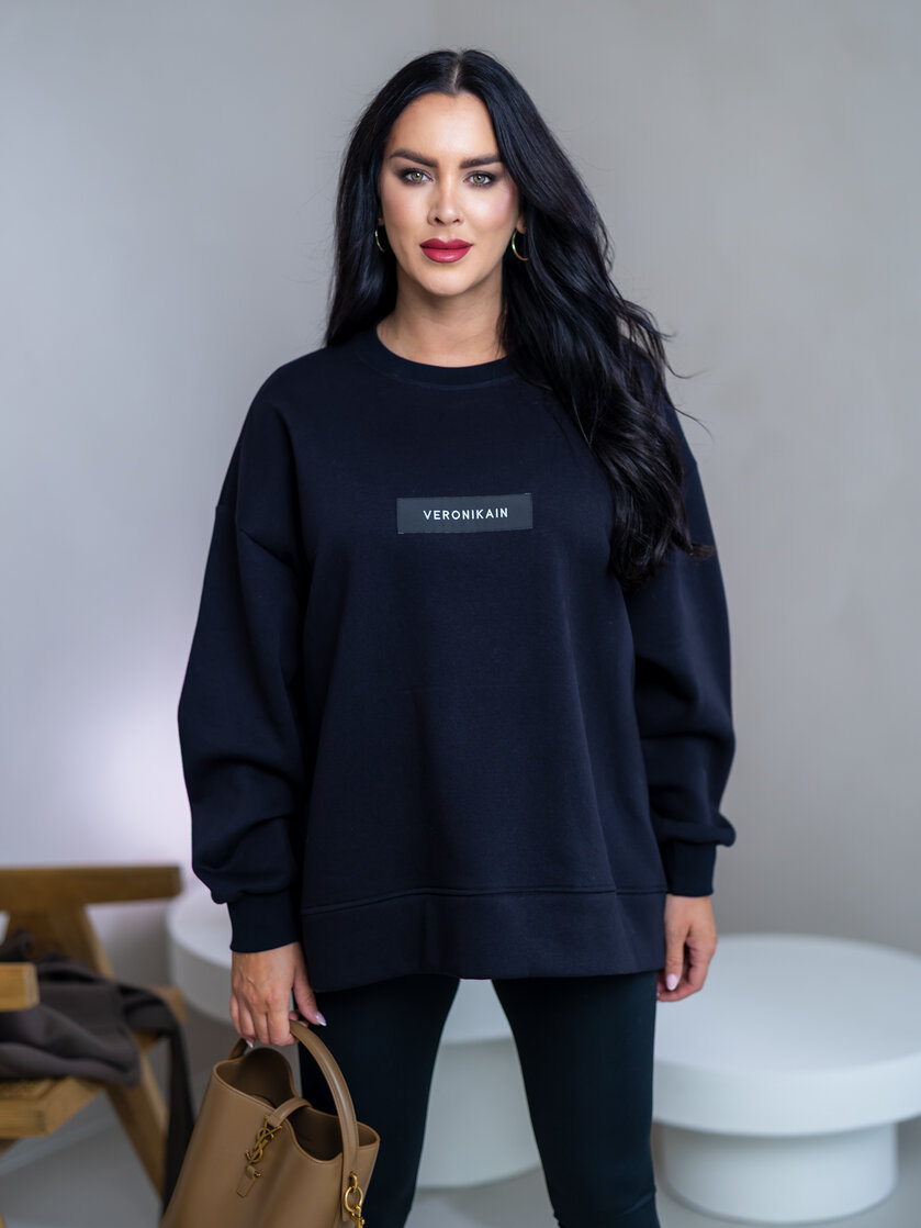 NADROZMERNÁ MIKINA “HEAVEN” - ETIKETA NA PRSIACH