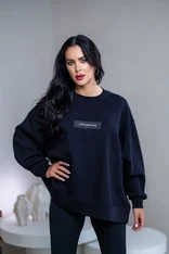 NADROZMERNÁ MIKINA “HEAVEN” - ETIKETA NA PRSIACH