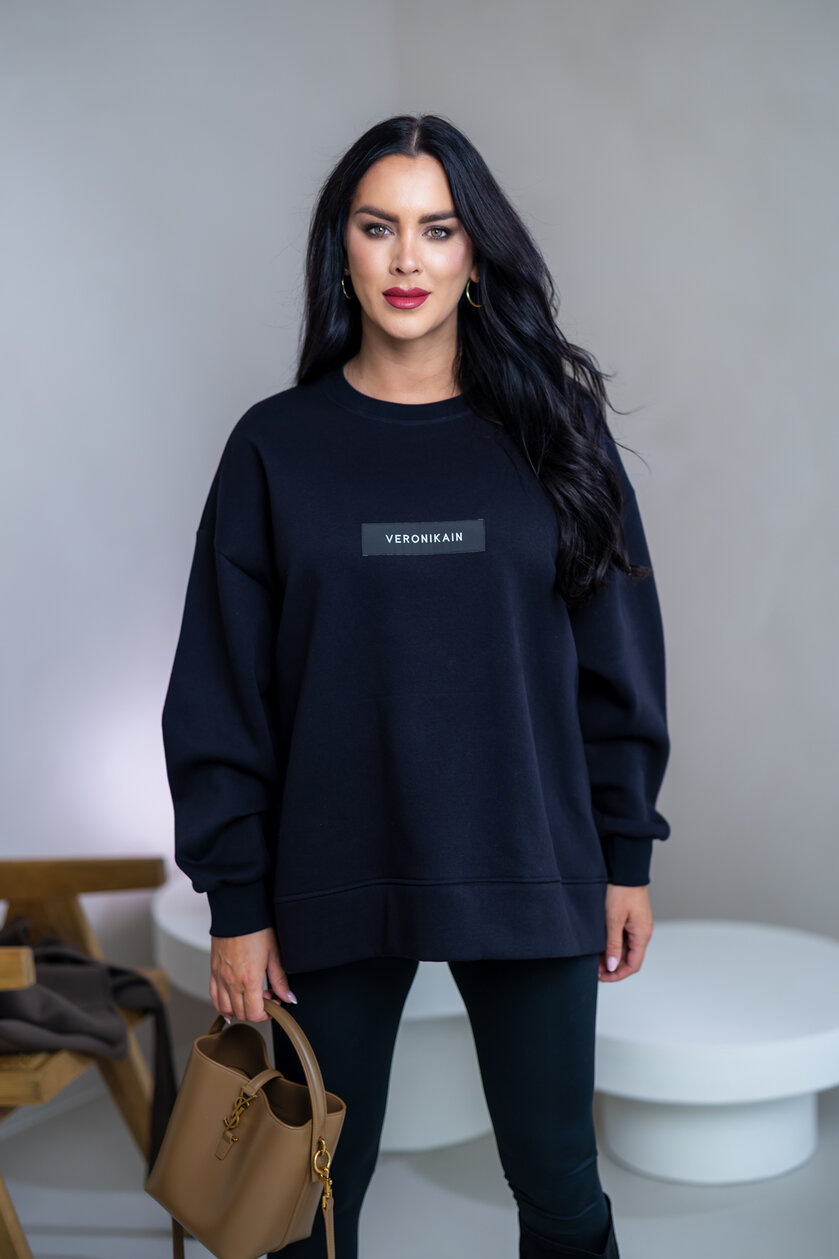 NADROZMERNÁ MIKINA “HEAVEN” - ETIKETA NA PRSIACH