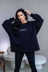 NADROZMERNÁ MIKINA “HEAVEN” - ETIKETA NA PRSIACH