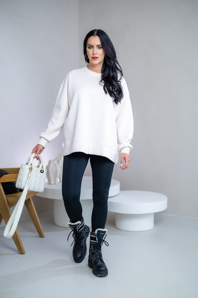 NADROZMERNÁ MIKINA “HEAVEN” - HLADKÁ