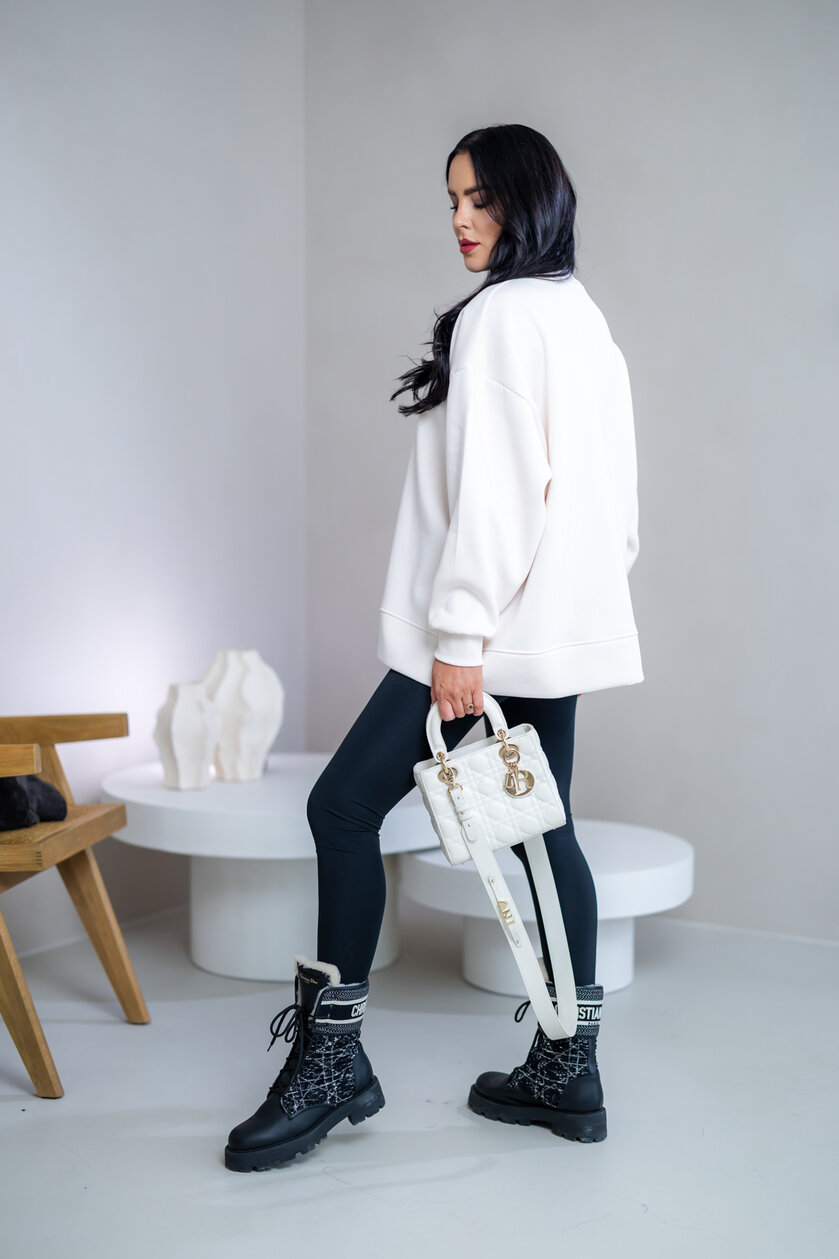 NADROZMERNÁ MIKINA “HEAVEN” - HLADKÁ