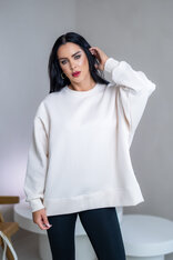 NADROZMERNÁ MIKINA “HEAVEN” - HLADKÁ