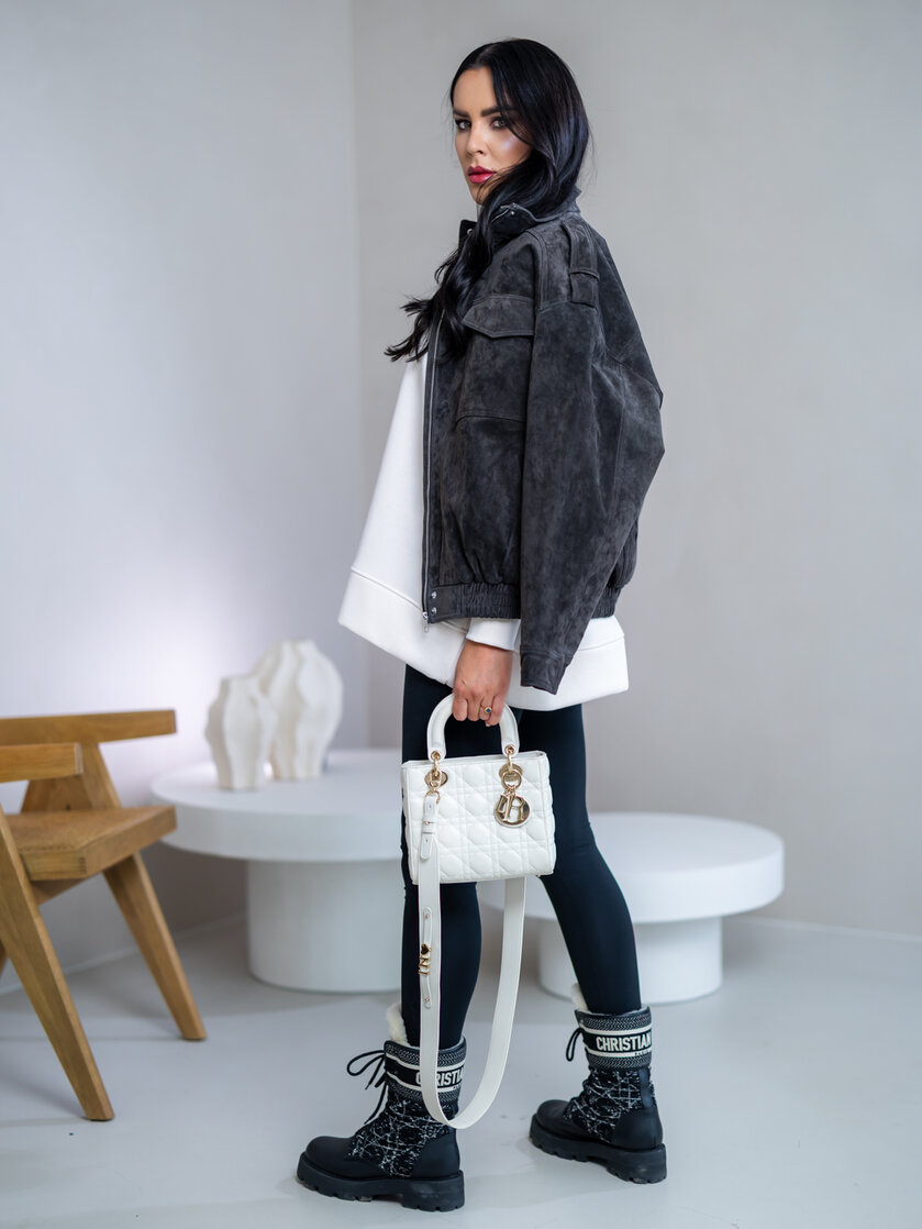 NADROZMERNÁ MIKINA “HEAVEN” - HLADKÁ