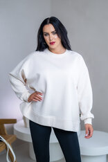 NADROZMERNÁ MIKINA “HEAVEN” - HLADKÁ