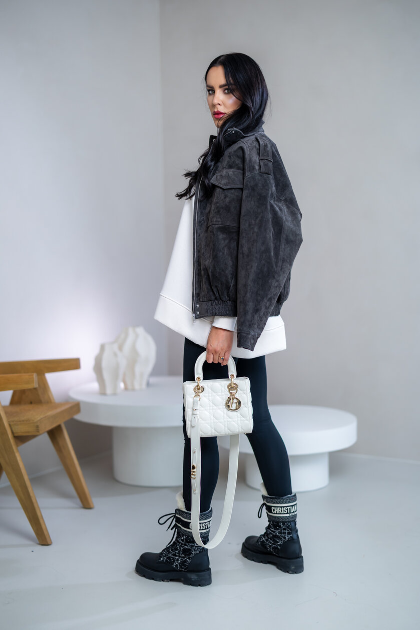 NADROZMERNÁ MIKINA “HEAVEN” - HLADKÁ