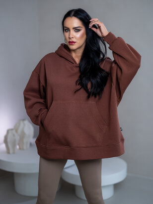 NADROZMERNÁ MIKINA “HEAVEN” - S VRECKOM A KAPUCŇOU