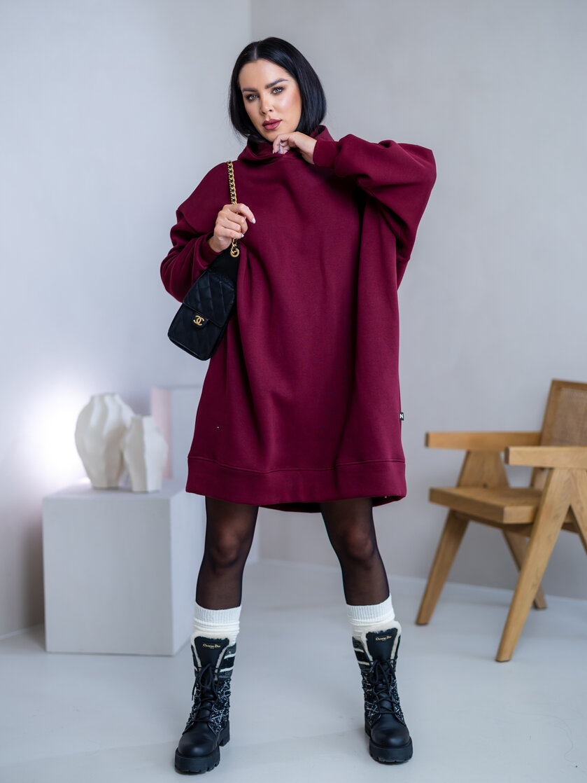 NADROZMERNÉ MIKINOŠATY “HEAVEN” S KAPUCŇOU