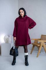 NADROZMERNÉ MIKINOŠATY “HEAVEN” S KAPUCŇOU