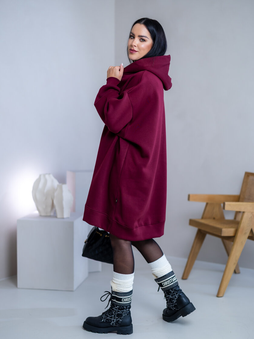 NADROZMERNÉ MIKINOŠATY “HEAVEN” S KAPUCŇOU