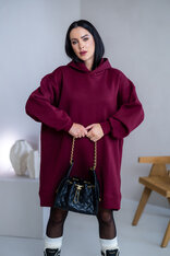 NADROZMERNÉ MIKINOŠATY “HEAVEN” S KAPUCŇOU