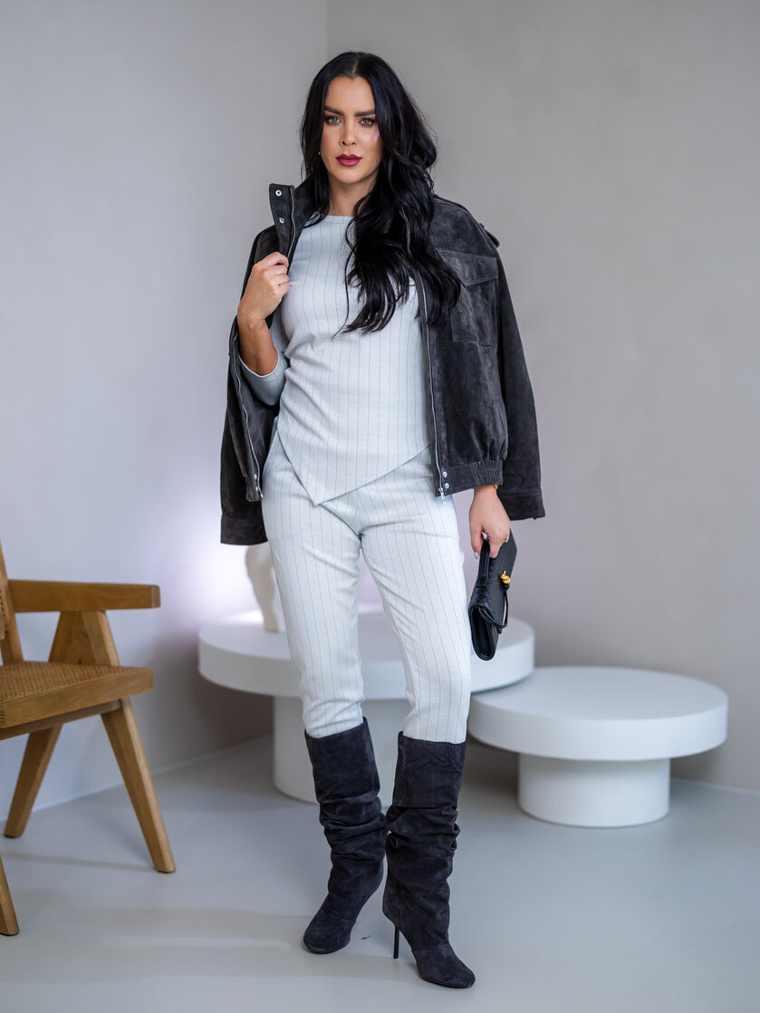 NOHAVICE “MARY” HLADKÉ, 10 CM PÁS