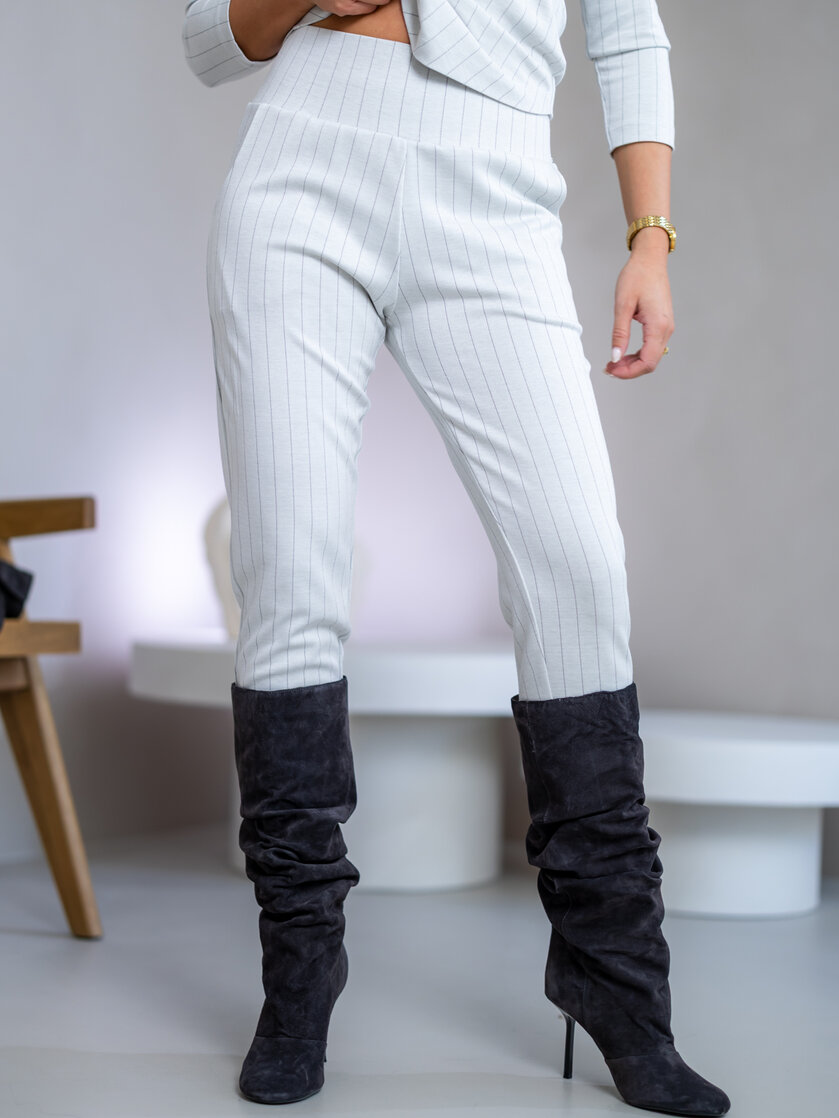 NOHAVICE “MARY” HLADKÉ, 10 CM PÁS