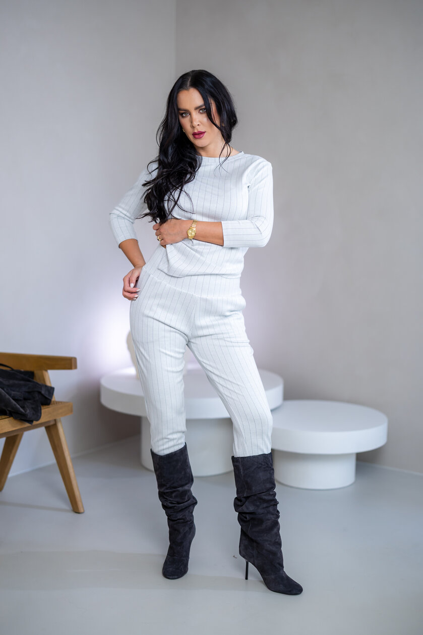 NOHAVICE “MARY” HLADKÉ, 10 CM PÁS