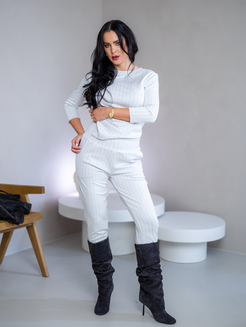 NOHAVICE “MARY” HLADKÉ, 10 CM PÁS