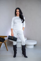 NOHAVICE “MARY” HLADKÉ, 10 CM PÁS