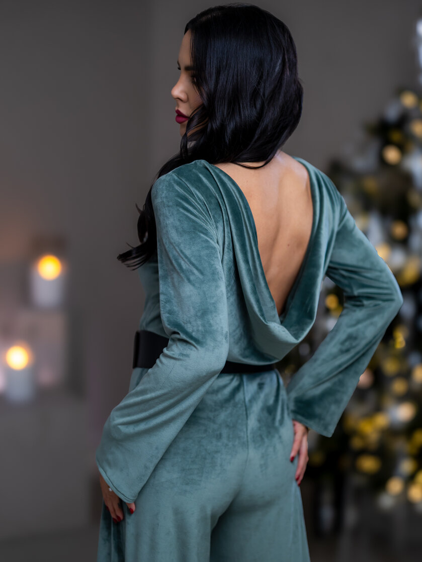 OVERAL “COCO” S VODOU NA CHRBÁTE - ROZŠÍRENÉ RUKÁVY