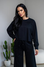 OVERSIZE MIKINA “ARIANNA“ BEZ DOLNÉHO PATENTU