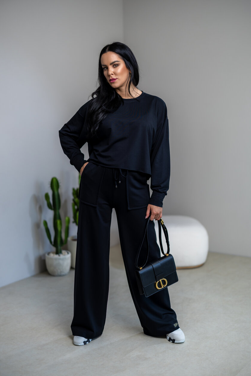 OVERSIZE MIKINA “ARIANNA” BEZ DOLNÉHO PATENTU