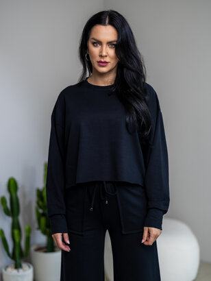 OVERSIZE MIKINA “ARIANNA” BEZ DOLNÉHO PATENTU
