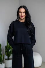 OVERSIZE MIKINA “ARIANNA“ BEZ DOLNÉHO PATENTU