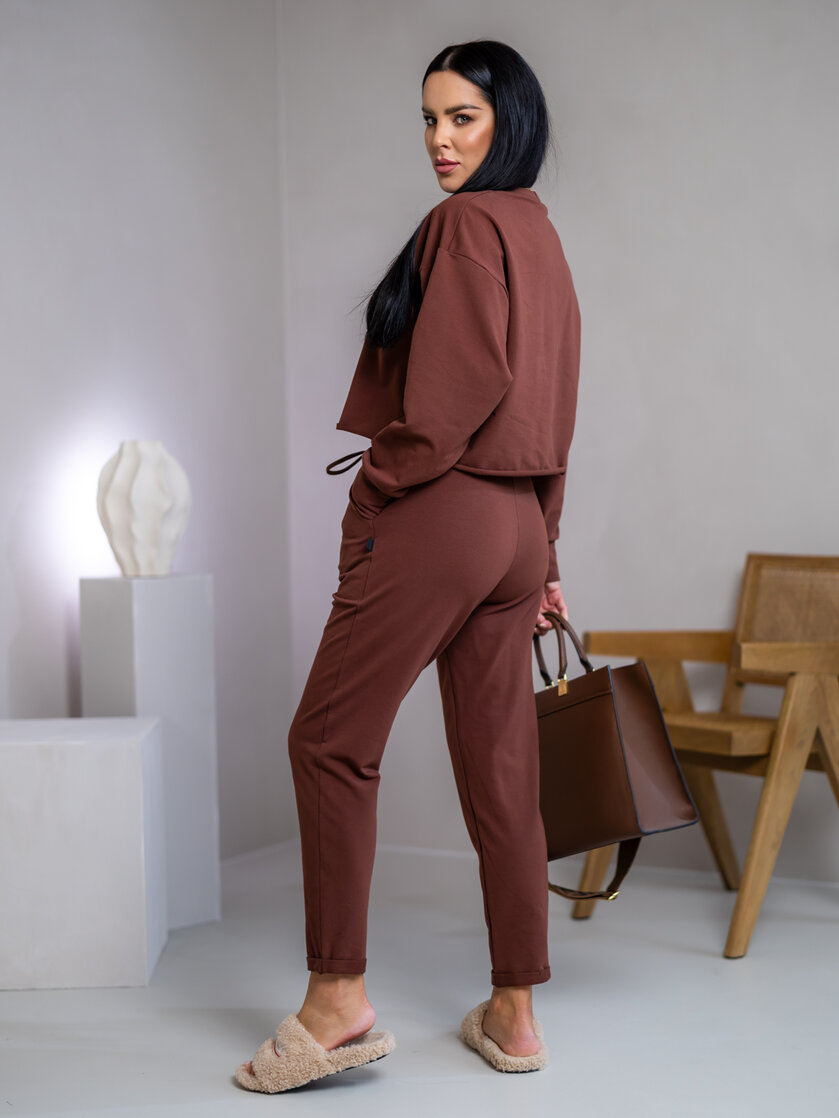 OVERSIZE MIKINA “ARIANNA“ BEZ DOLNÉHO PATENTU