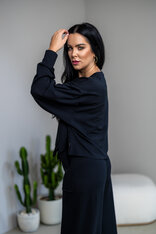 OVERSIZE MIKINA “ARIANNA“ BEZ DOLNÉHO PATENTU
