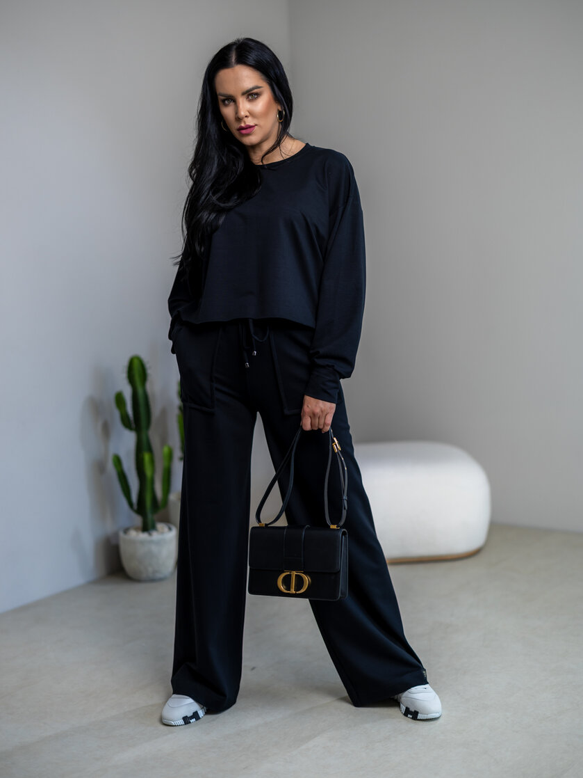 OVERSIZE MIKINA “ARIANNA“ BEZ DOLNÉHO PATENTU