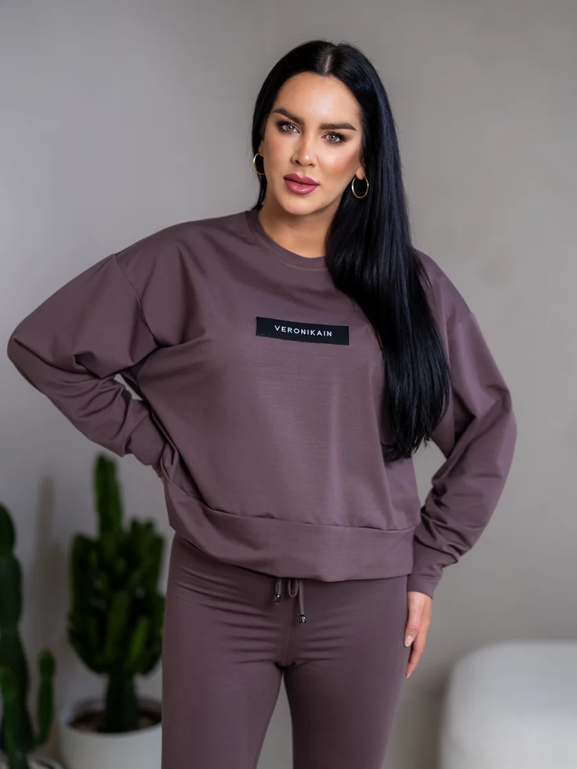 OVERSIZE MIKINA “ARIANNA” S ETIKETOU NA PRSIACH