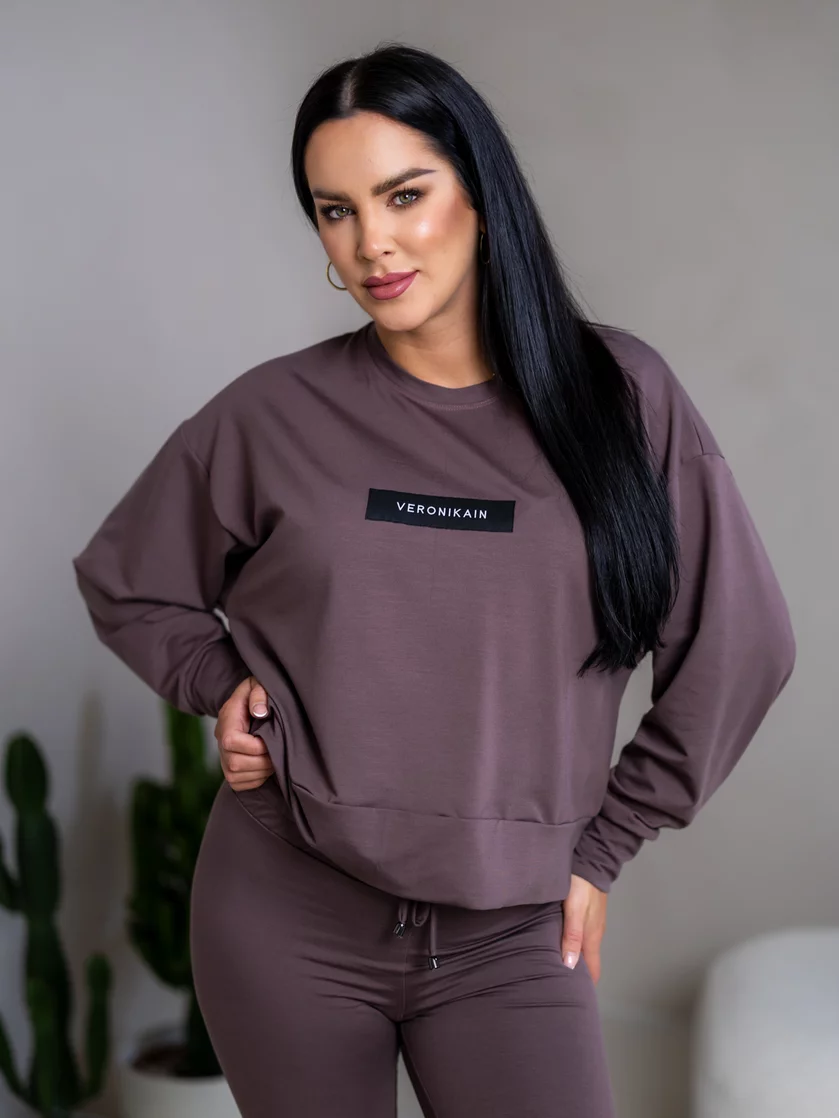 OVERSIZE MIKINA “ARIANNA” S ETIKETOU NA PRSIACH