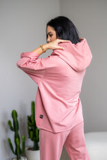 OVERSIZE MIKINA “VIVIENE” S KAPUCŇOU