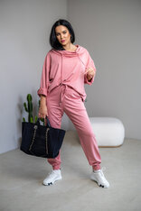 OVERSIZE MIKINA “VIVIENE” S KAPUCŇOU