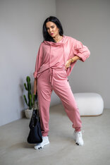 OVERSIZE MIKINA “VIVIENE” S KAPUCŇOU