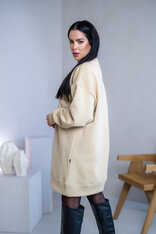 OVERSIZE MIKINOŠATY “ARIANNA” - HLADKÉ