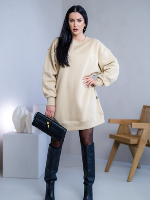 OVERSIZE MIKINOŠATY “ARIANNA” - HLADKÉ