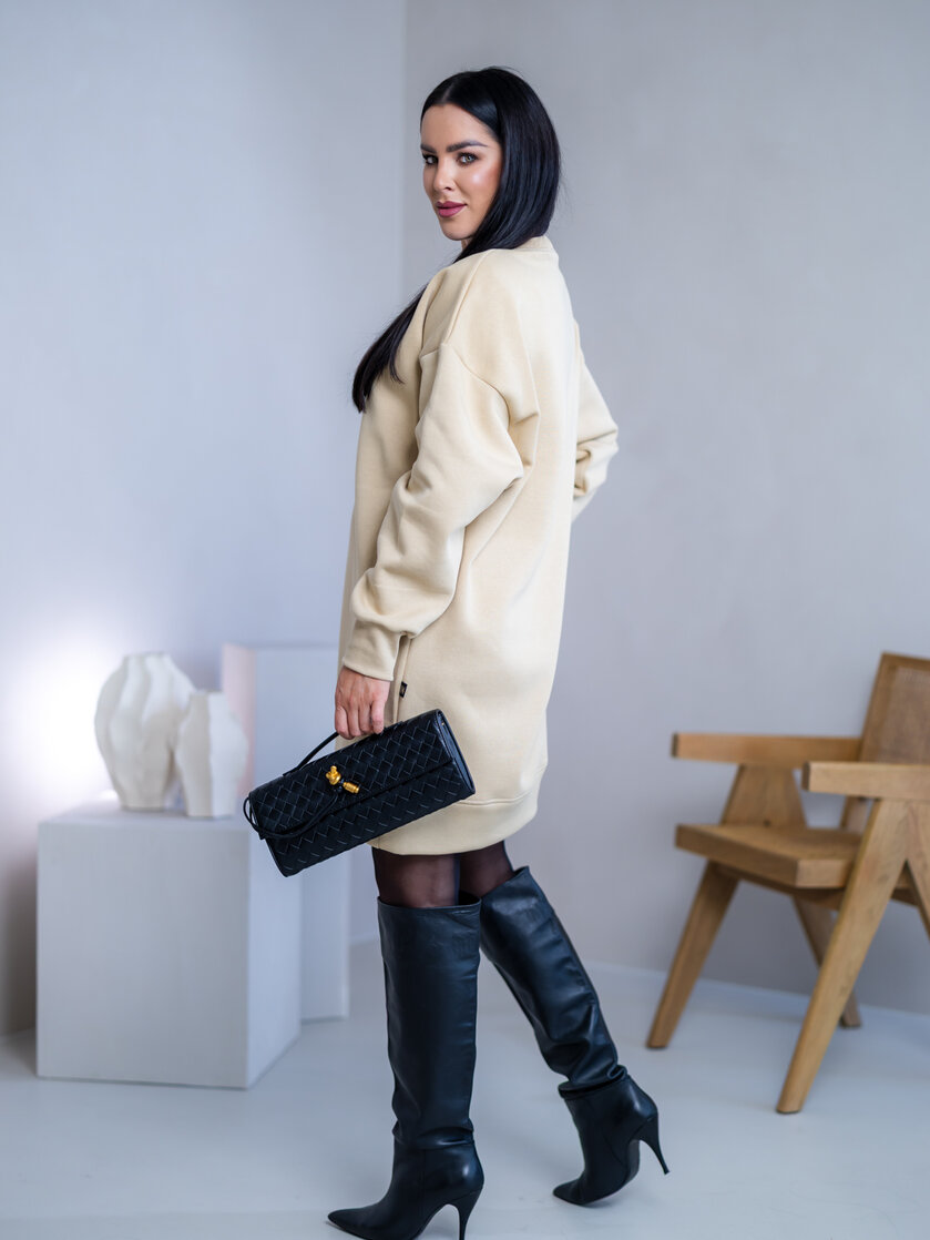 OVERSIZE MIKINOŠATY “ARIANNA” - HLADKÉ