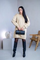 OVERSIZE MIKINOŠATY “ARIANNA” - HLADKÉ