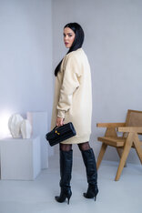 OVERSIZE MIKINOŠATY “ARIANNA” - HLADKÉ