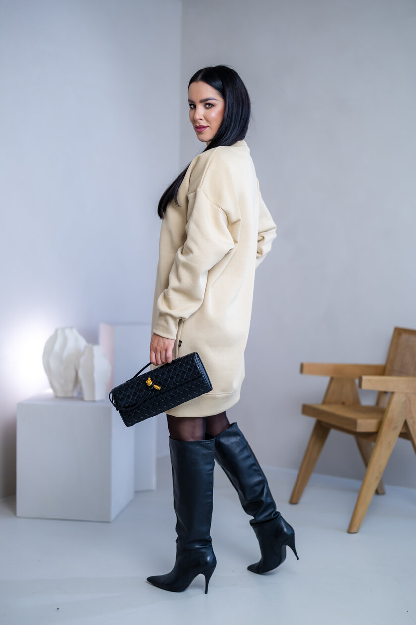 OVERSIZE MIKINOŠATY “ARIANNA” - HLADKÉ