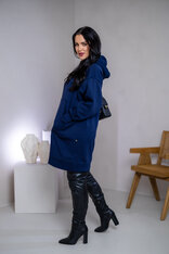 OVERSIZE MIKINOŠATY “ARIANNA” - S VRECKOM A KAPUCŇOU