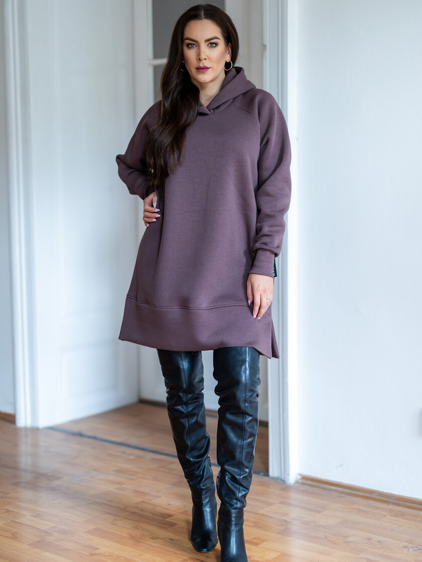OVERSIZE MIKINOŠATY “HEIDI” - S KAPUCŇOU