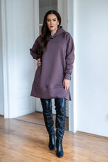 OVERSIZE MIKINOŠATY “HEIDI” - S KAPUCŇOU