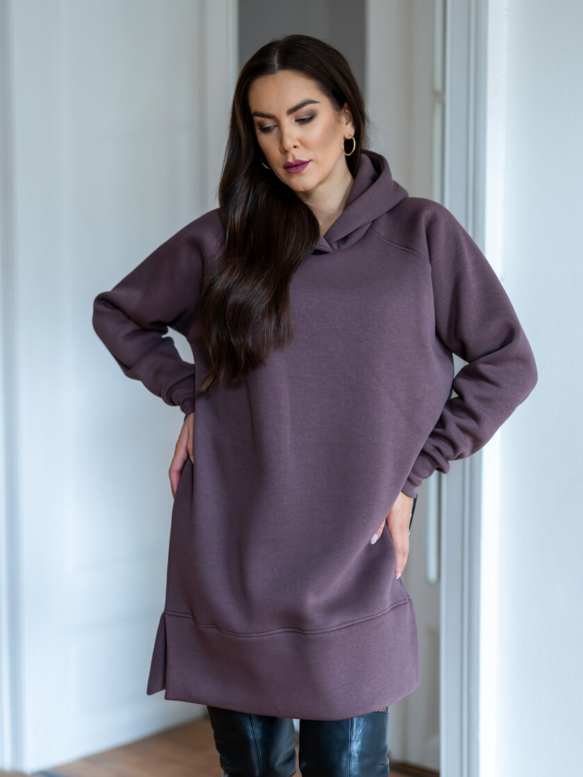 OVERSIZE MIKINOŠATY “HEIDI” - S KAPUCŇOU