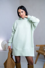 OVERSIZE MIKINOŠATY “HEIDI” S RÁZPORKAMI A KAPUCŇOU